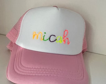 Embroidered Trucker Hat