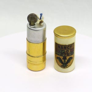 french cigarette lighter S.T. DUPONT Gold Plated 20 Microns Lighter, Antique Pocket Lighter, Collectable, Lighter, Smoking Accessories, Gas Lighter, France Original French WWI Trench Art