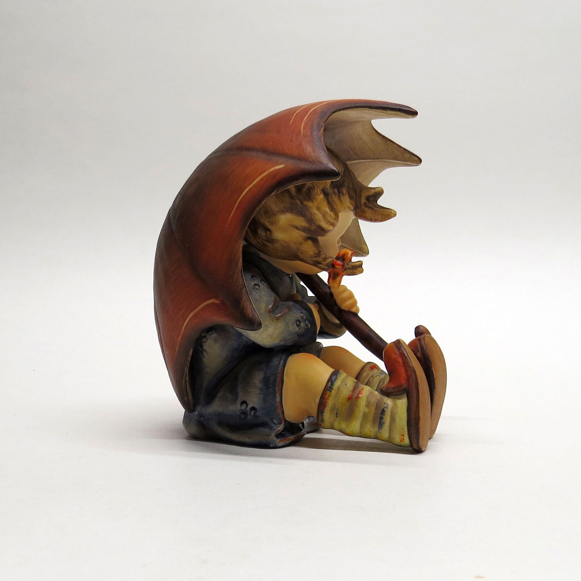 1960's Goebel Hummel Umbrella Girl Geborgen Mädchen Original