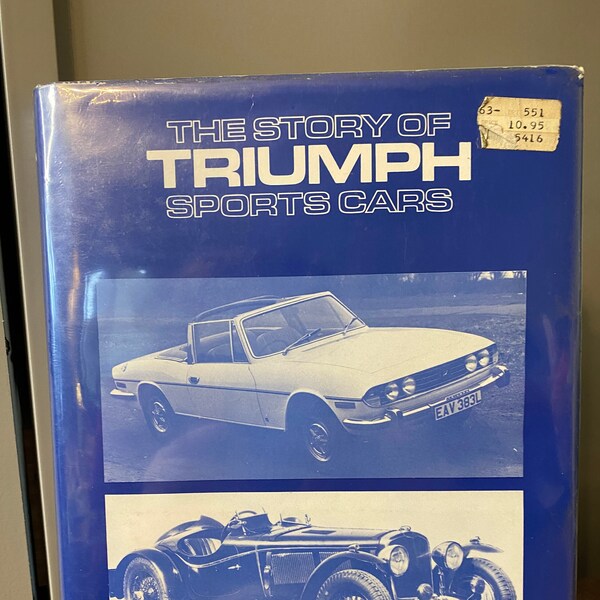 Triumph Car Book Etsy