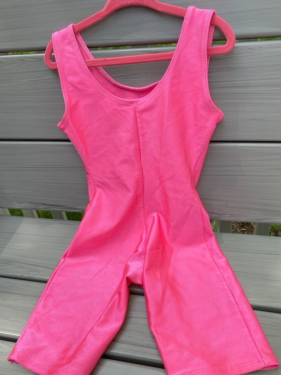 Pink Girl's Unitard, Girl's Leotard, Dancewear, Girl'… Gem