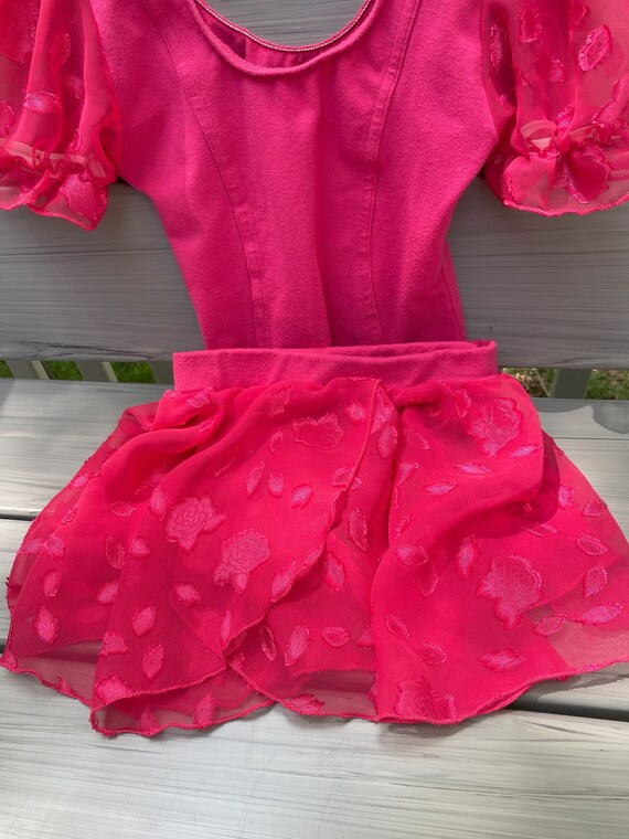 Child's Leotard,  Dance Skirt, "Eurotard", Pink L… - image 2