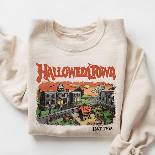 Halloweentown University Sweatshirt, Halloween Town Sweatshirt, Halloweentown Sweatshirt, Halloweentown University Sweater