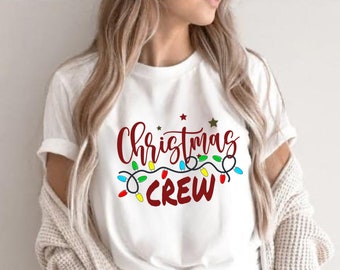 Matching Christmas Crew Shirt, Family Holiday Outfit