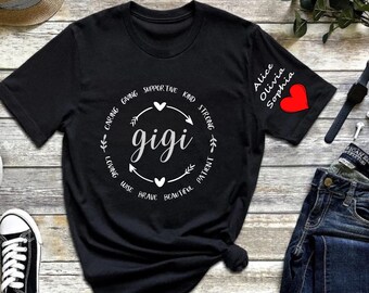 Custom Grandma Shirt, Nana, Gigi Life Shirt, Mothers Day Tee