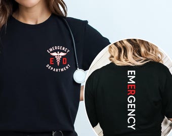 Emergency Department Nurse Shirt, Emergency Medicine