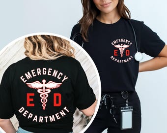Emergency Department Nurse Shirt, ER Nurse Shirt, Emergency Medicine Nurse, Emergency Nurse Gift, Emergency Room Shirt, RN Shirt, Nurse Gift