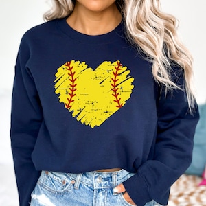 Baseball Distressed Heart Sweatshirt, Baseball Distressed Heart Hoodie, Baseball Mom Sweatshirt, Baseball Sweatshirt, Baseball Heart Shirt