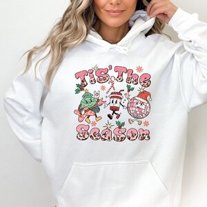 Tis The Season Crewneck & Hoodie, Christmas Tis The Season Sweatshirt, Merry Christmas Sweatshirt, Christmas Sweatshirt, Cute Winter