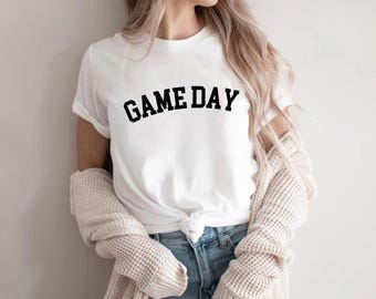 Baseball Game Day Shirt, Sports Game Fan, Sporty Mom, Play Ball Tee