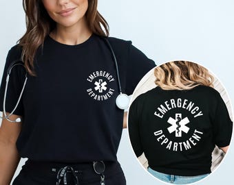 Emergency Department Shirt, New Nurse Grad Gift, Emergency Department Nurse Shirt, ER Department Shirt, ER Nurse Sweat, ER Nurse
