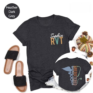 Personalized RVT Shirt, Registered veterinary technician Shirt Gift, RVT shirt, Nurse Appreciation, Gift Nurse Shirt, Future RVT Shirt Gift