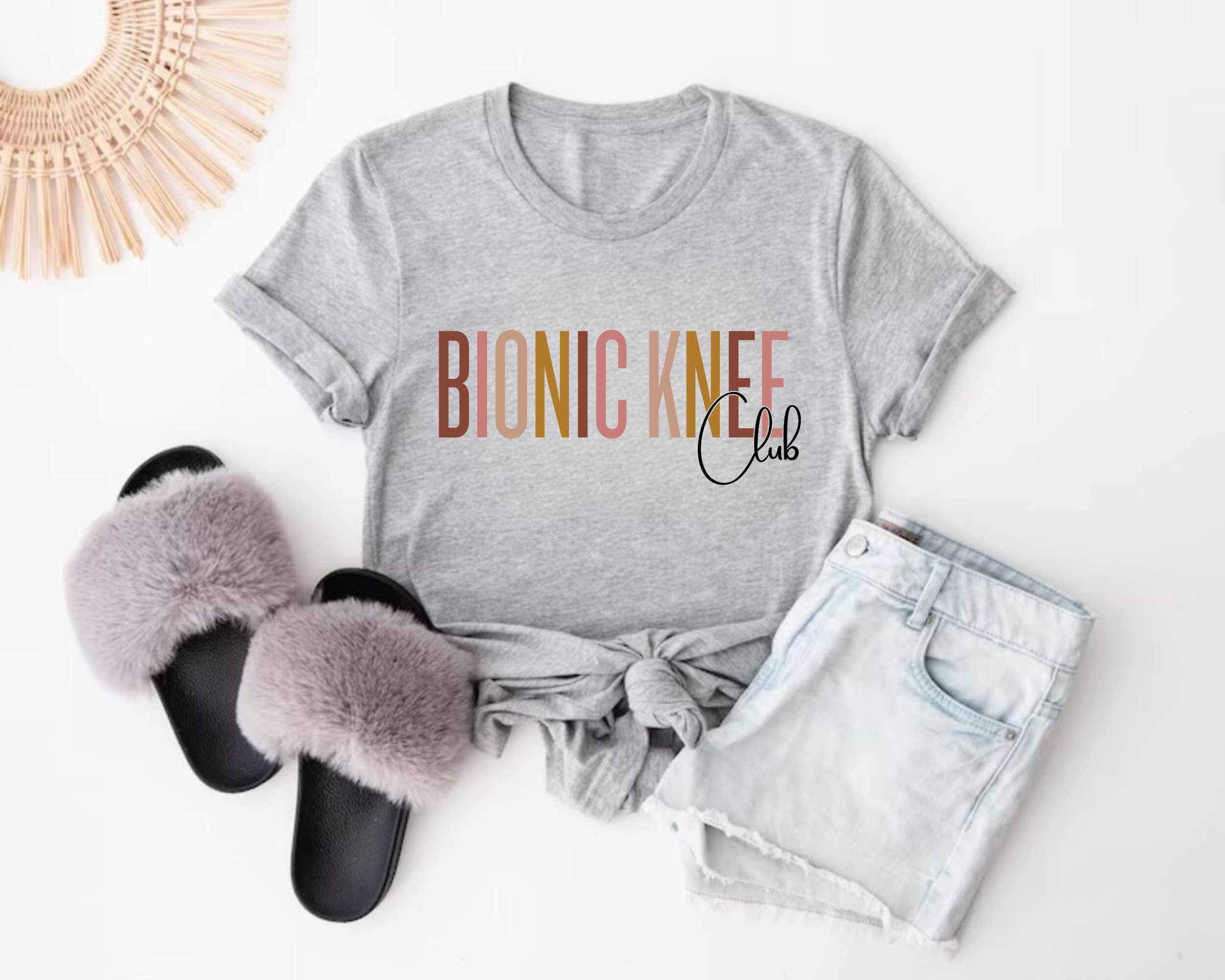 Bionic Knee Club Shirt for Knee Replacement Gift , Knee Surgery ...