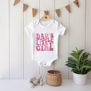 Daddy&#39;s Little Girl Shirt, Dad And Daughter Father&#39;s Day Tee, Father&#39;s Day 2024 Gift For Toddler Girl, 1st Father&#39;s Day