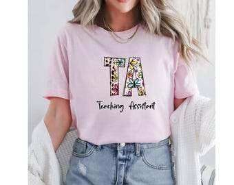 Teacher Assistant Shirt, Teacher Aide Assistant Gift, Paraeducator Outfit, Teacher Gift