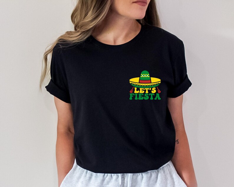No Siesta Lets Fiesta Shirt, Cinco De Mayo Family Outfit image 3