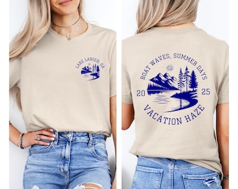 Personalized Family Beach Vacation Shirt, Family Name, Family Matching T Shirts, Customized Family Trip T Shirt, Family Beach Trip