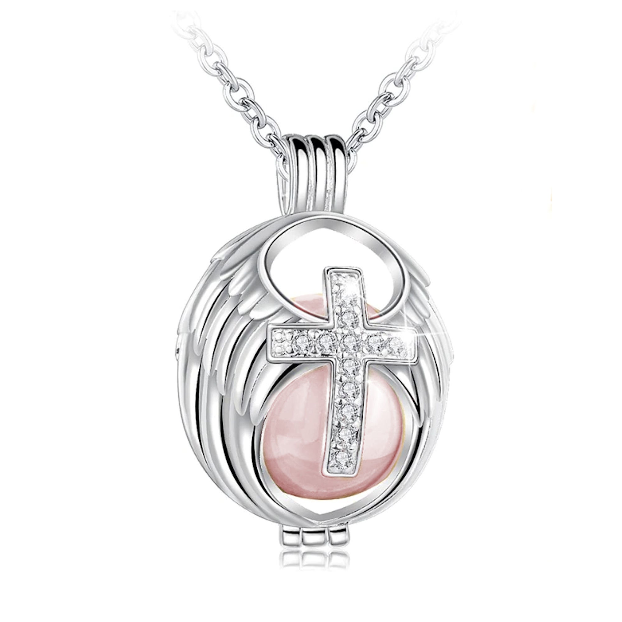 Pendentif Crémation MYPOWER Goutte D'Eau - Acier Inoxydable Pour Cendres | Collier Mémoire