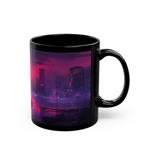 Synthwave Mug, Vaporwave Neon 80s Vibe Mug, Synthwave Car Lover Coffee ...