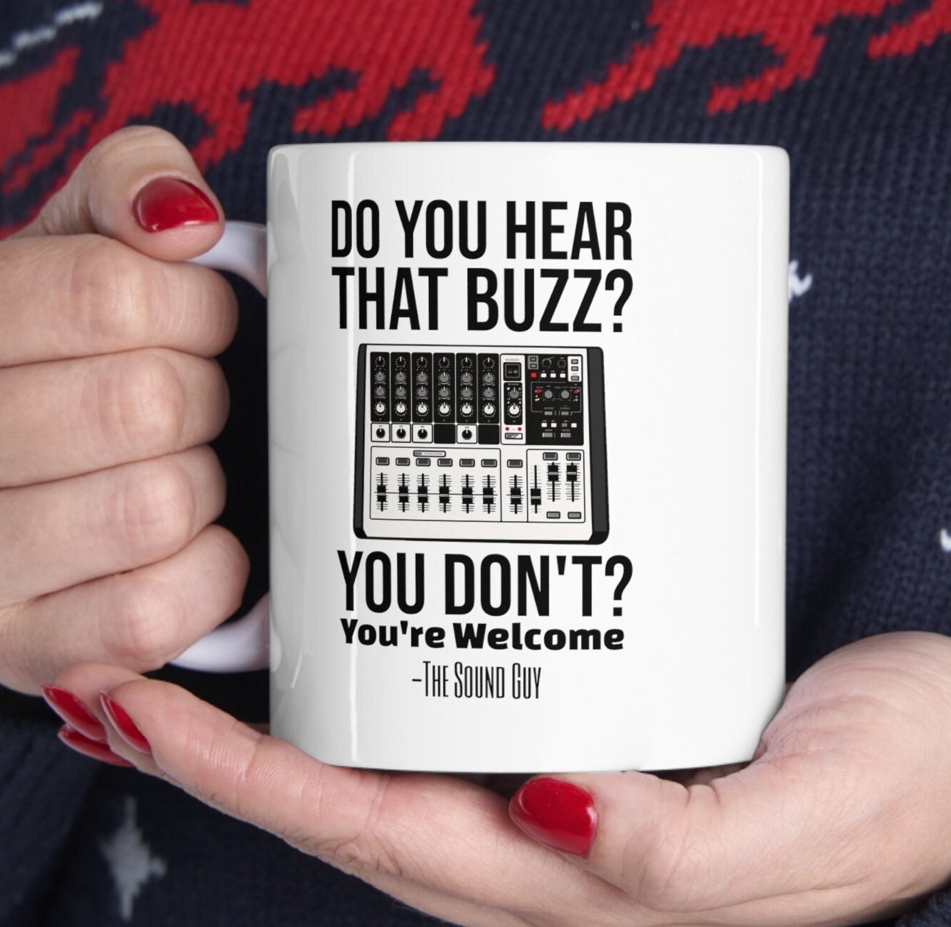 Sound Guy Mug, Funny Audio Engineer Gift, Gift Idea for Sound Engineer