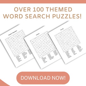 May include: Three black and white word search puzzles with different themes: Disaster Preparation, Arizona, and The Sky. Each puzzle has a grid of letters with words hidden within. The puzzles are on a white background.