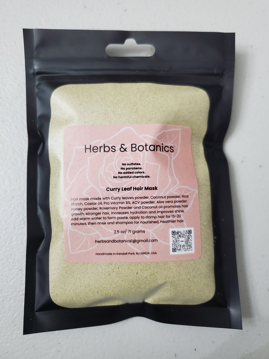 Curry Leaves Hair Mask Etsy