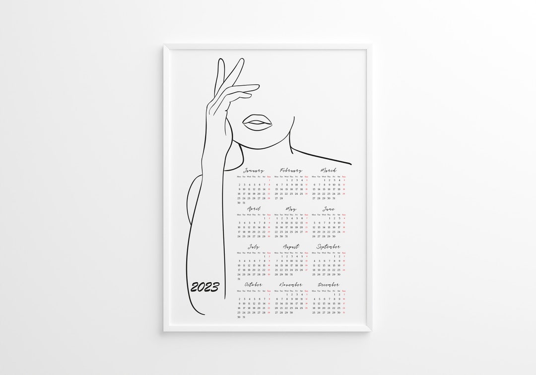 2023-2024-calendar-minimalist-wall-calendar-printable-wall-etsy
