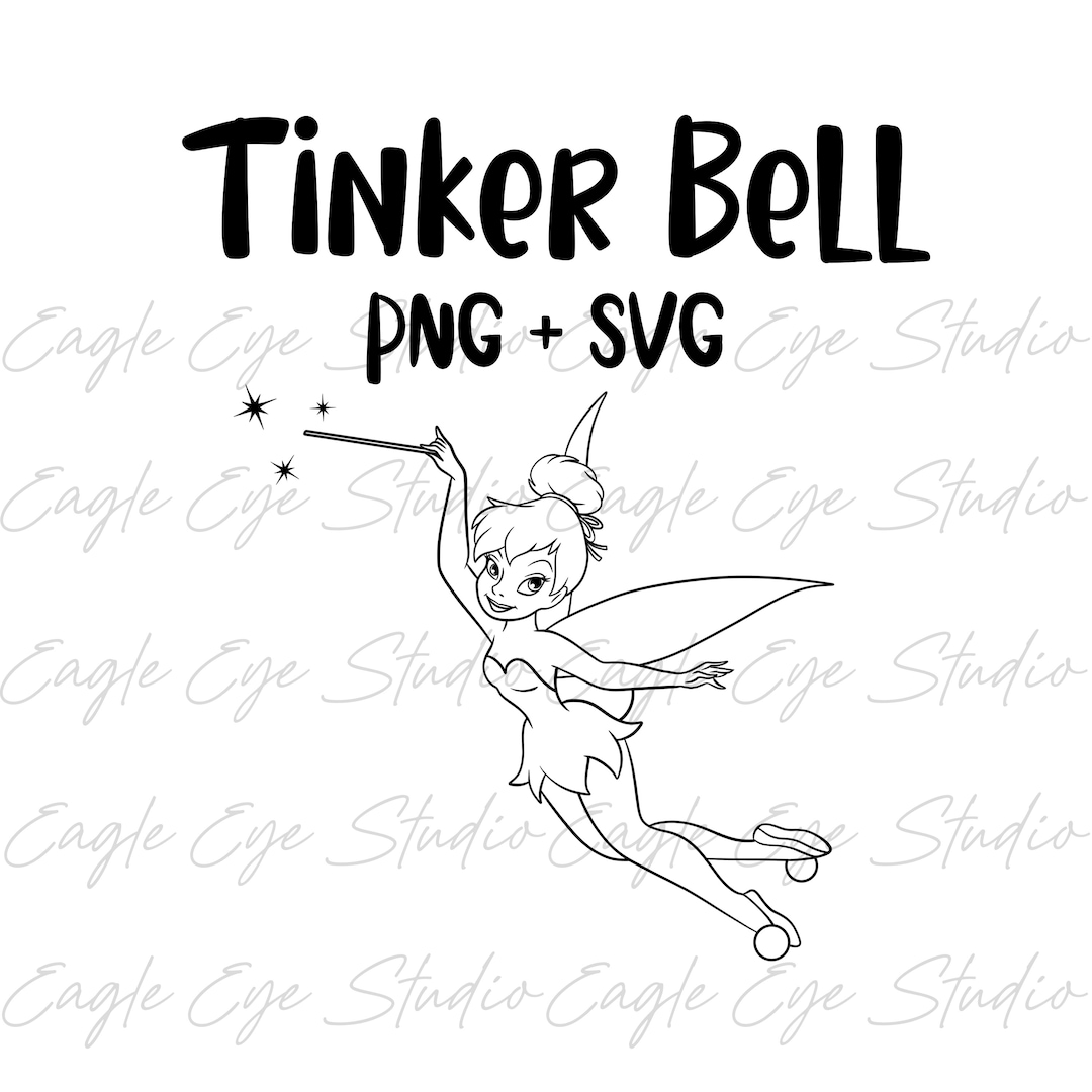 Tinker Bell PNG, SVG Digital Download - Etsy