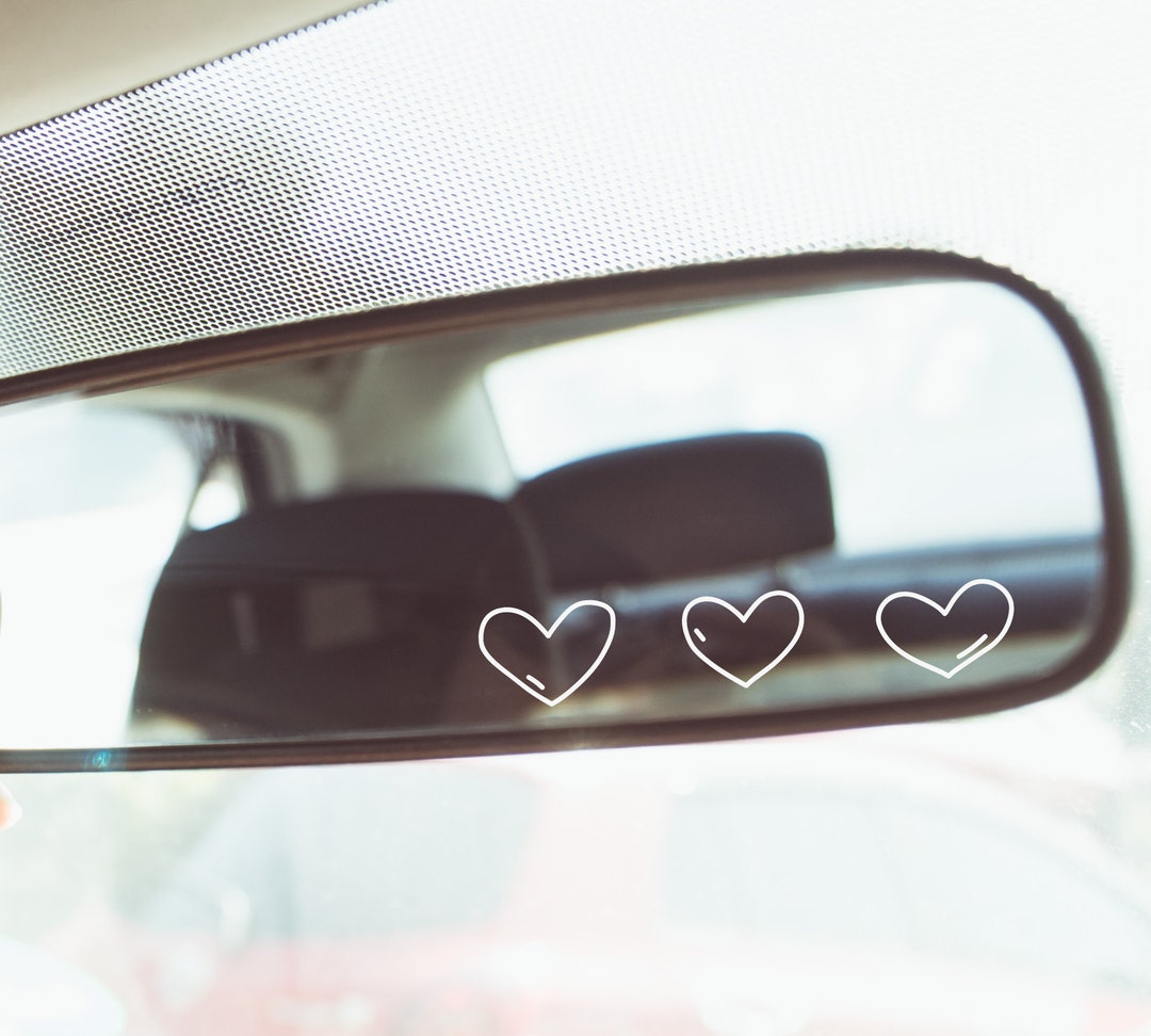 Free Rear View Mirror Decals Car Mirror 5-Pack Inspirational Decals | Vinyl Stickers For Rearview ...