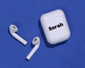 Custom Name Airpod Case Decal, Airpod Case Sticker, Airpods Case Accessories, Custom Airpods Case