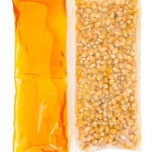 10.6oz Popcorn Kit - Gold Popcorn, Red Coconut Oil, Butter Salt - 24 Ct (PP9940)
