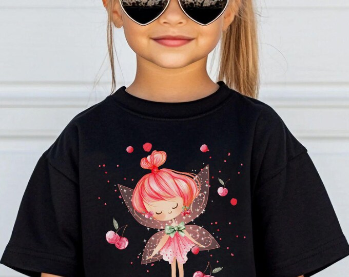 Cherry Fairy Kids T-Shirt