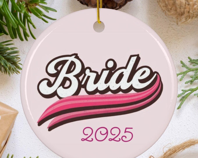 Personalized Bride Ornament