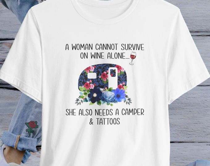 Wine & Camping T-shirt