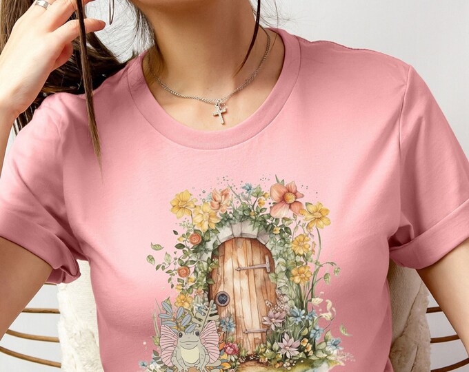 Floral Fairy Door T-shirt