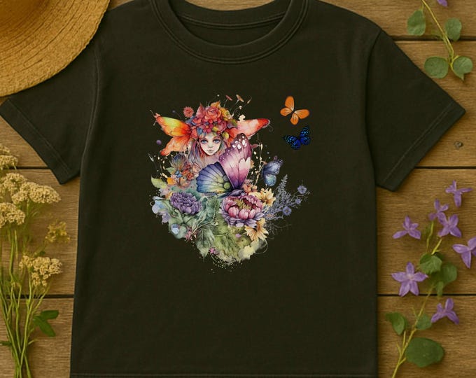 Kids Butterfly Fairy Tee