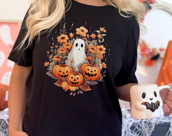 Pumpkin Patch Ghost T-shirt