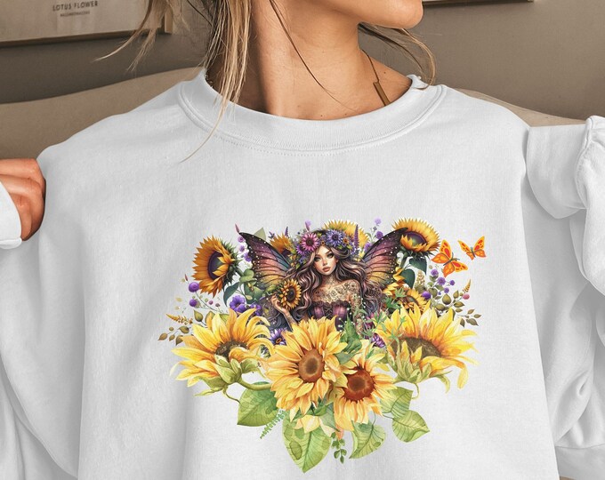 Sunflower Fairy Sweatshirt