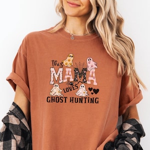 Ghost Hunter T-shirt Mama Ghost Hunt Shirt Paranormal Mom Tee Supernatural Gift