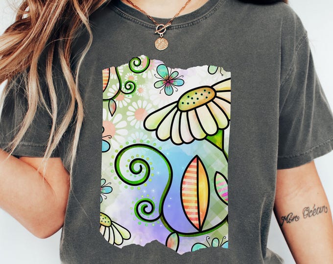 Whimsical Daisy T-Shirt