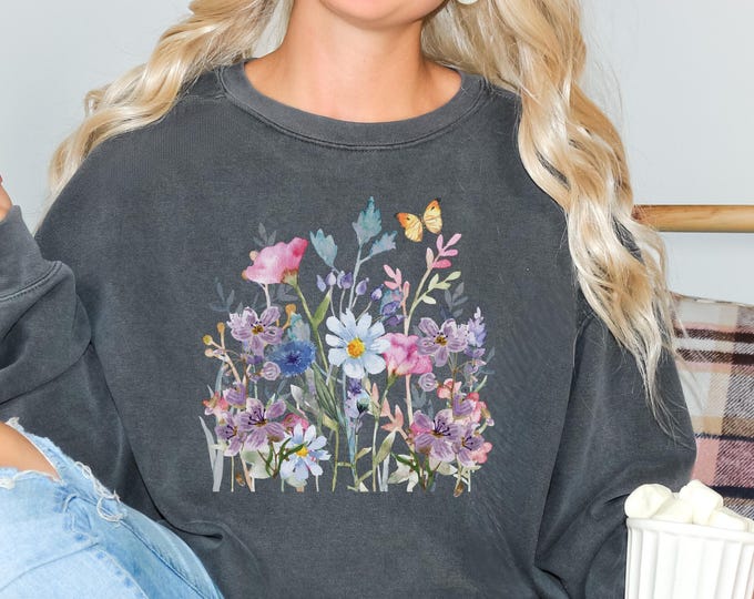 Floral Sweatshirt