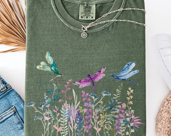 Garden Dragonfly T-Shirt
