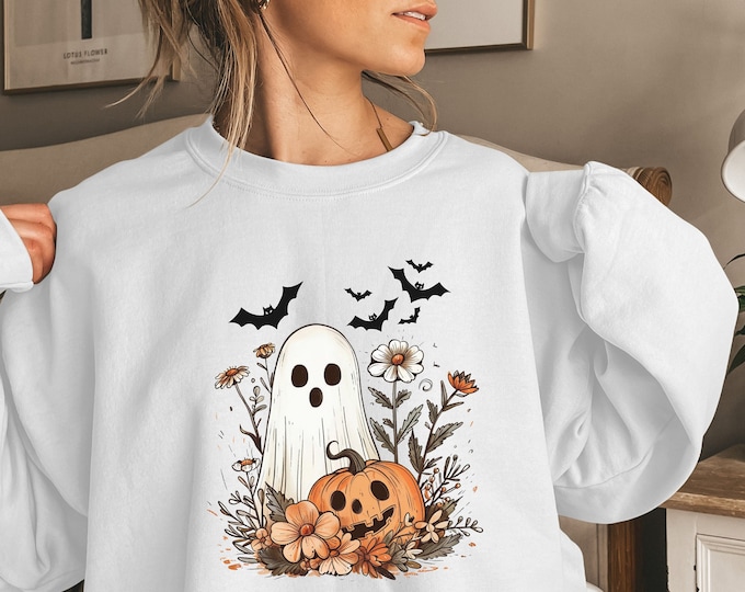 Pumpkin Ghost Sweatshirt