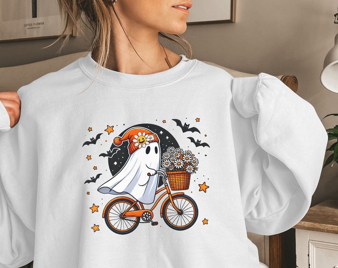 Bicycle Ghost Sweatshirt