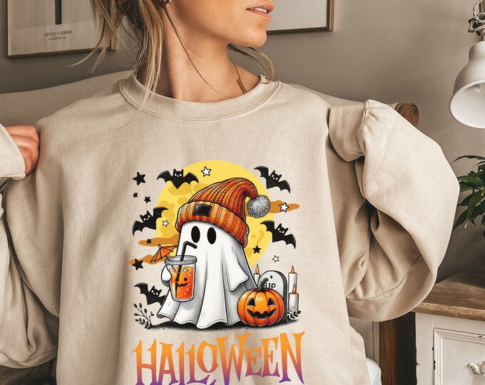 Halloween Ghost Sweatshirt