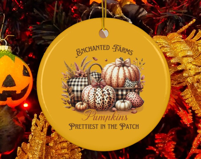 Pumpkin Farm Ornament