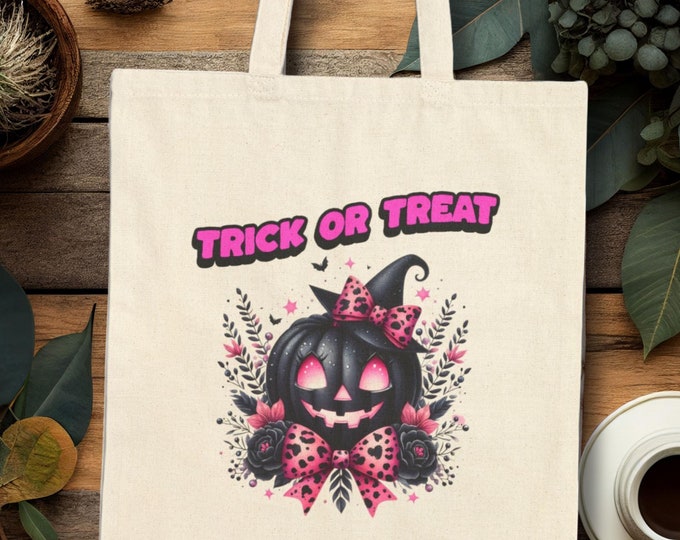 Trick or Treat Tote Bag