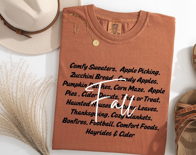 Fall List T-Shirt