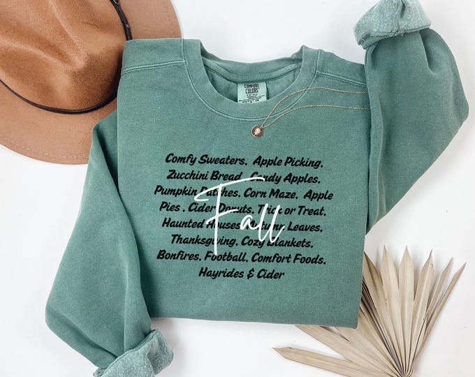 Fall List Sweatshirt