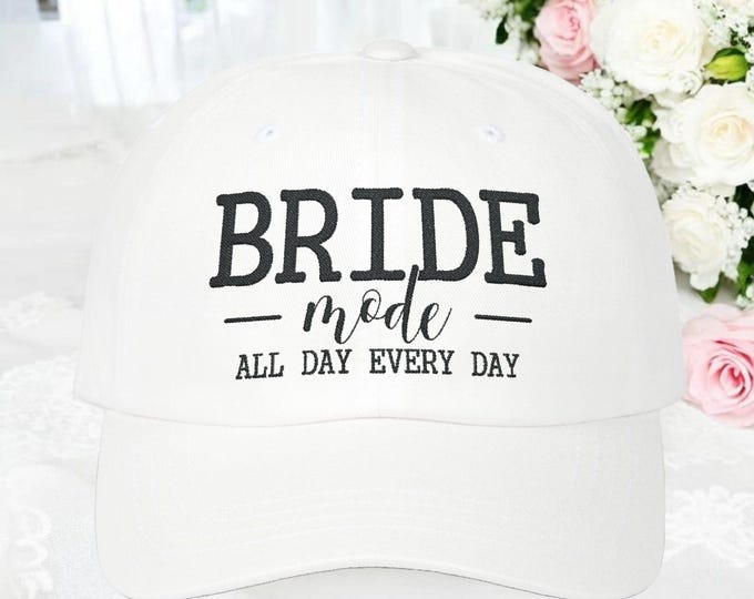 Embroidered Bride Mode Hat
